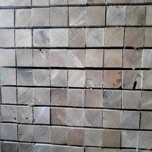 Stavební hranol (trám) 100x100x4000 mm smrkový nehoblovaný – cena za kus